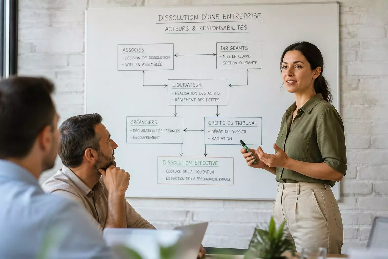 Dissolution ou liquidation : quels sont les différents acteurs ?